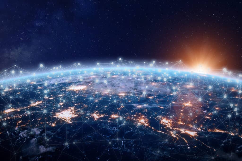 global view from space